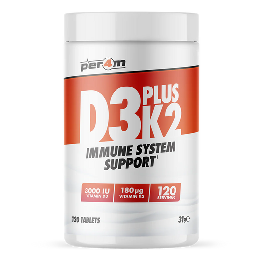 PER4M D3 PLUS K2 120 TABLETS