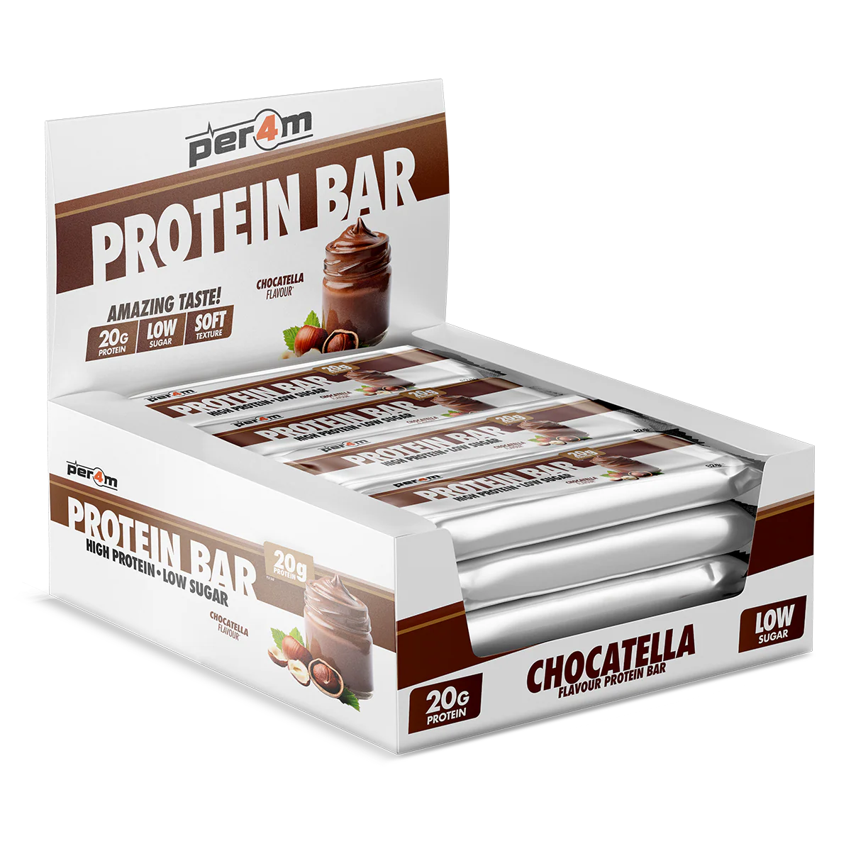 PER4M PROTEIN BAR box of 12