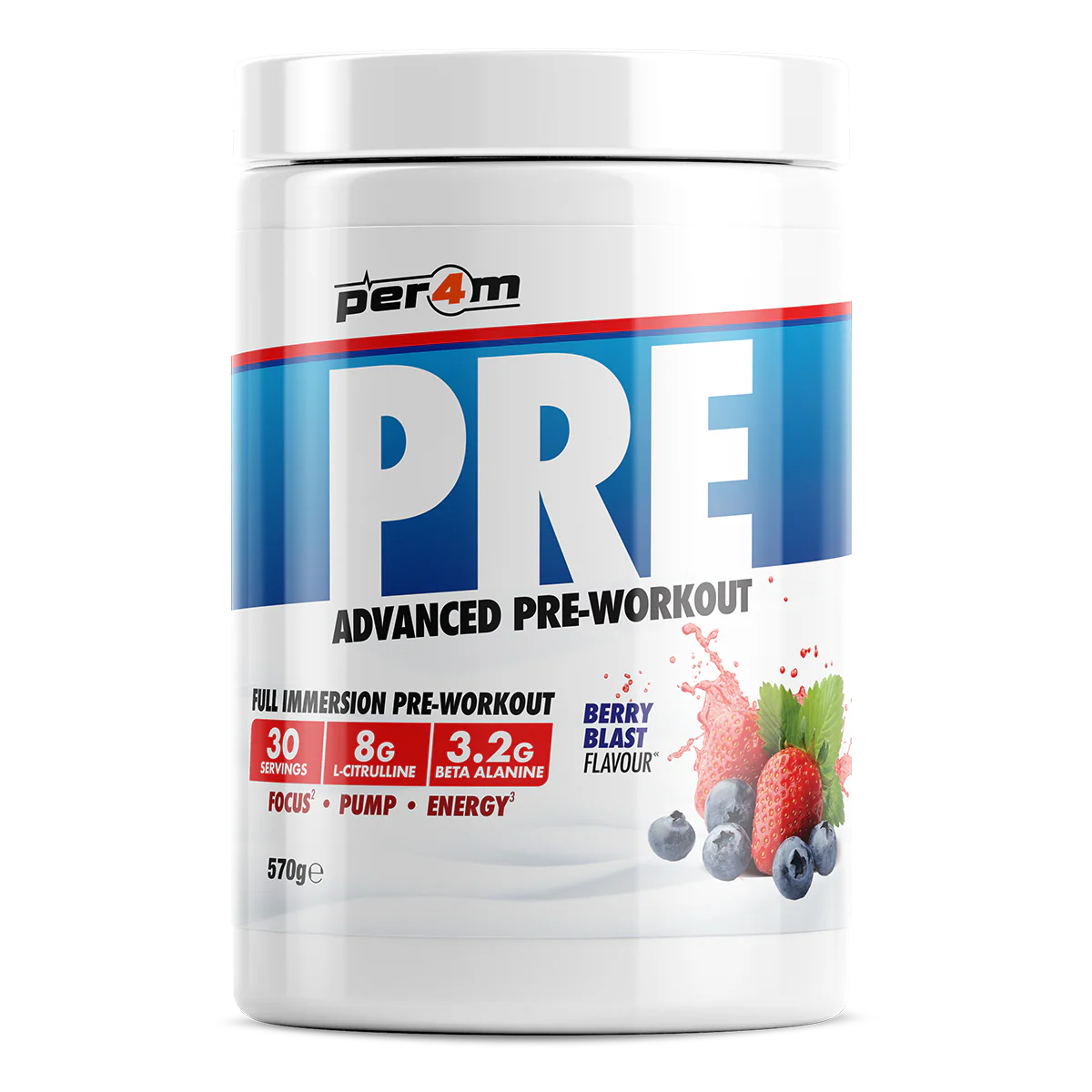 PER4M PRE WORKOUT STIM 570g