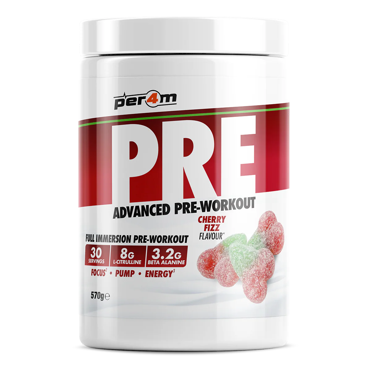 PER4M PRE WORKOUT STIM 570g