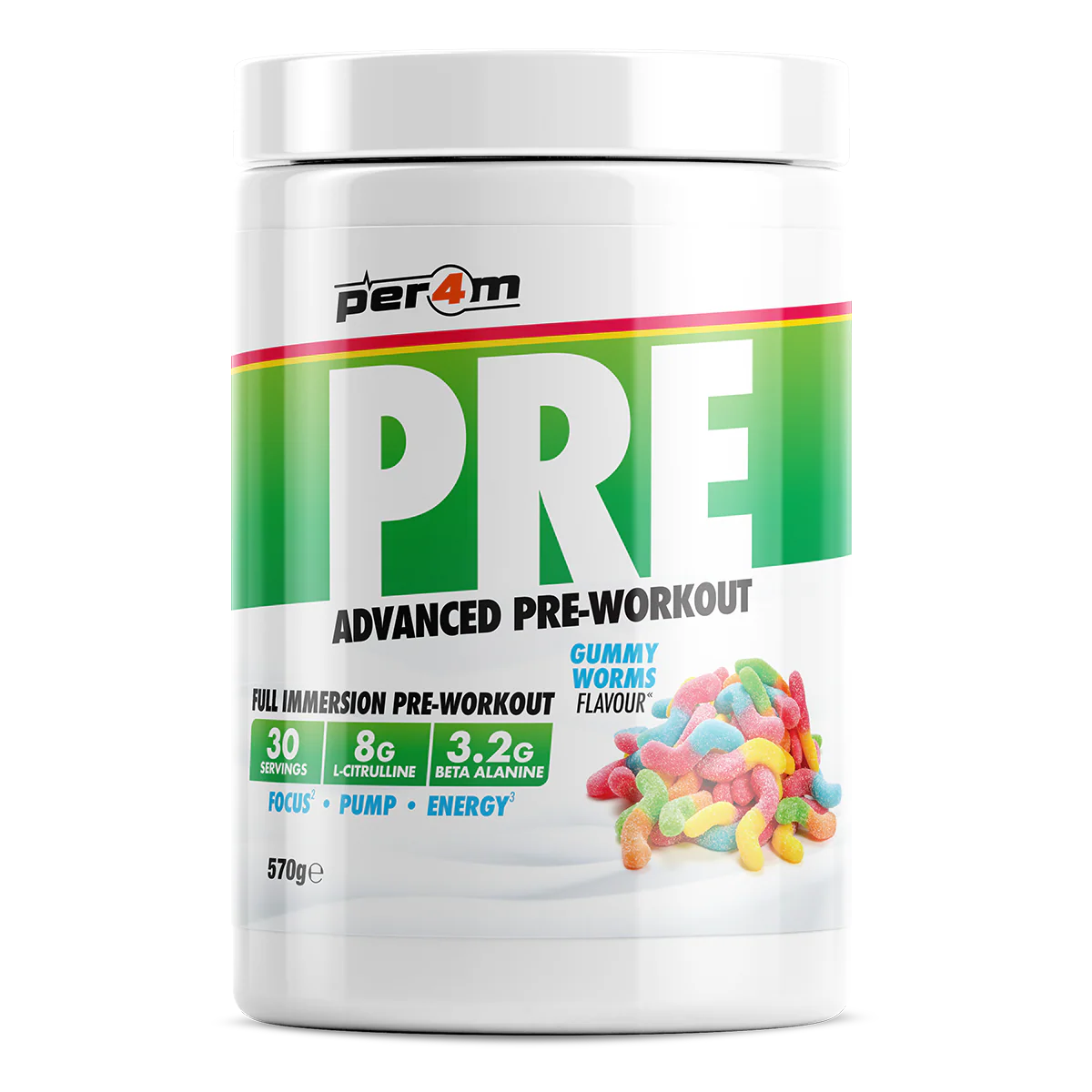 PER4M PRE WORKOUT STIM 570g