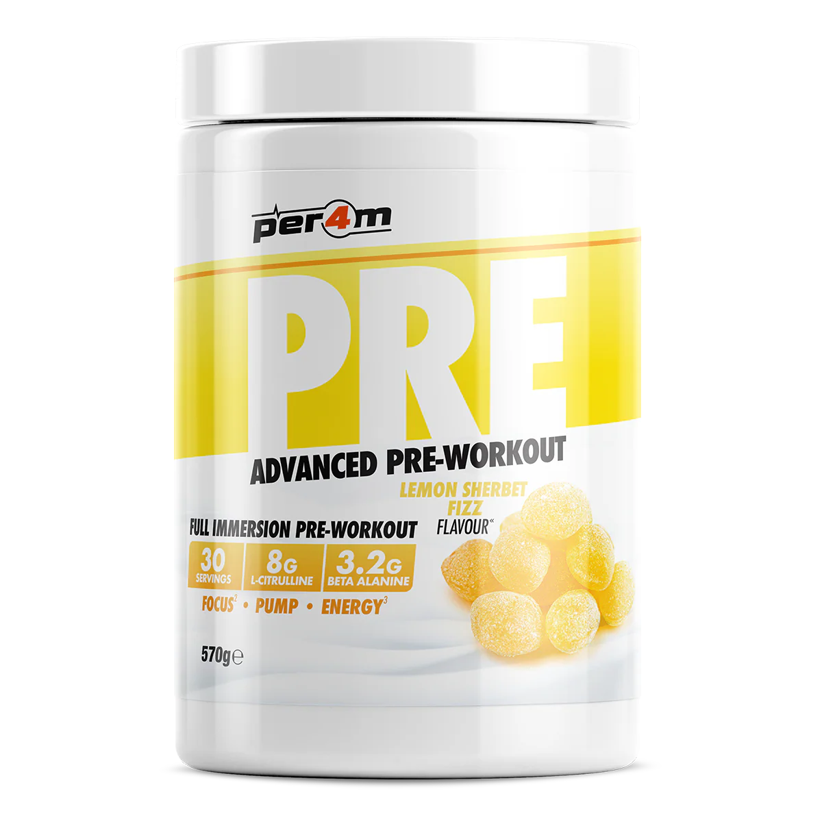 PER4M PRE WORKOUT STIM 570g