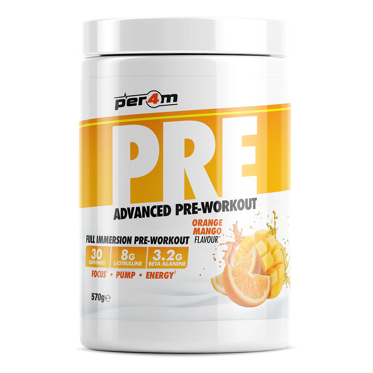 PER4M PRE WORKOUT STIM 570g