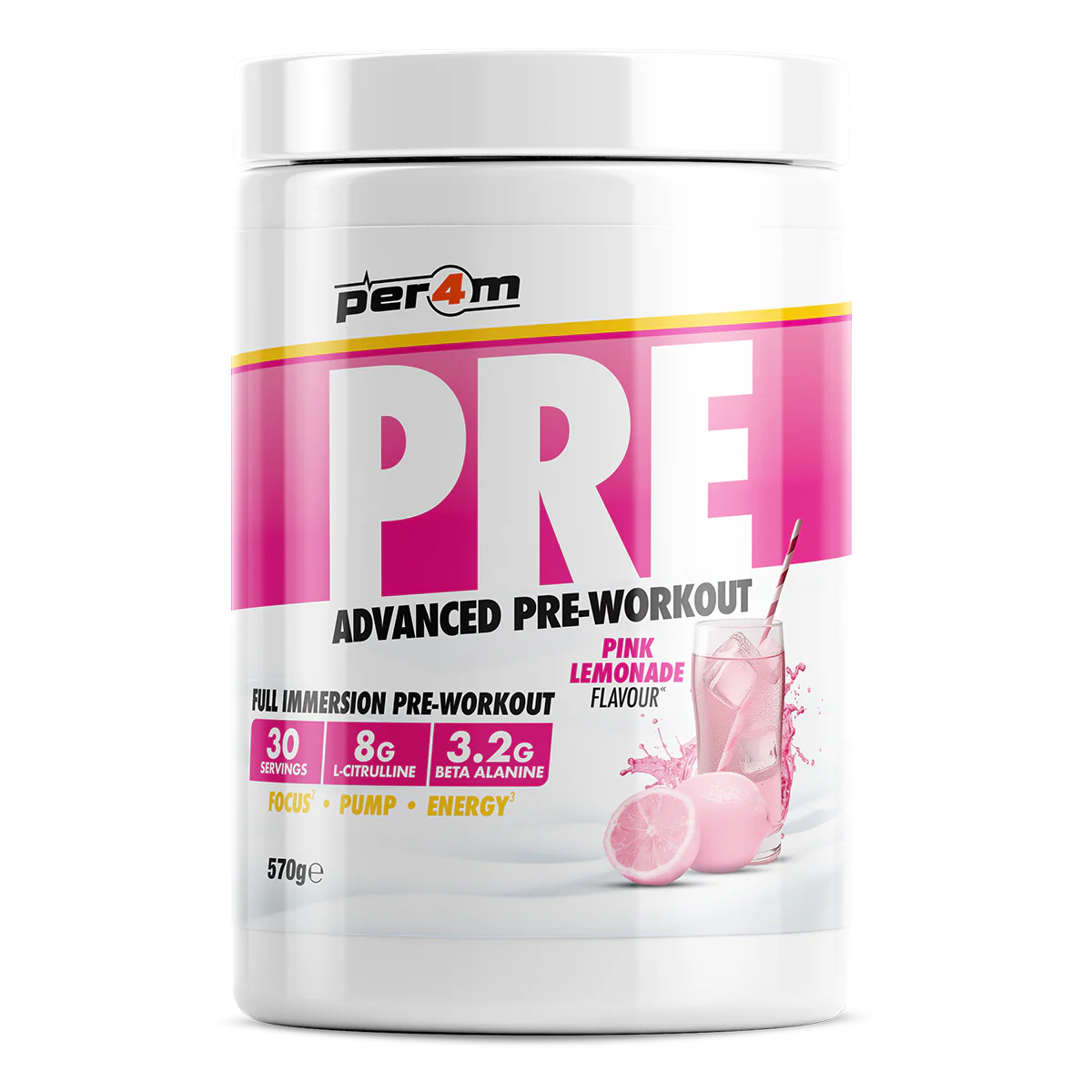PER4M PRE WORKOUT STIM 570g