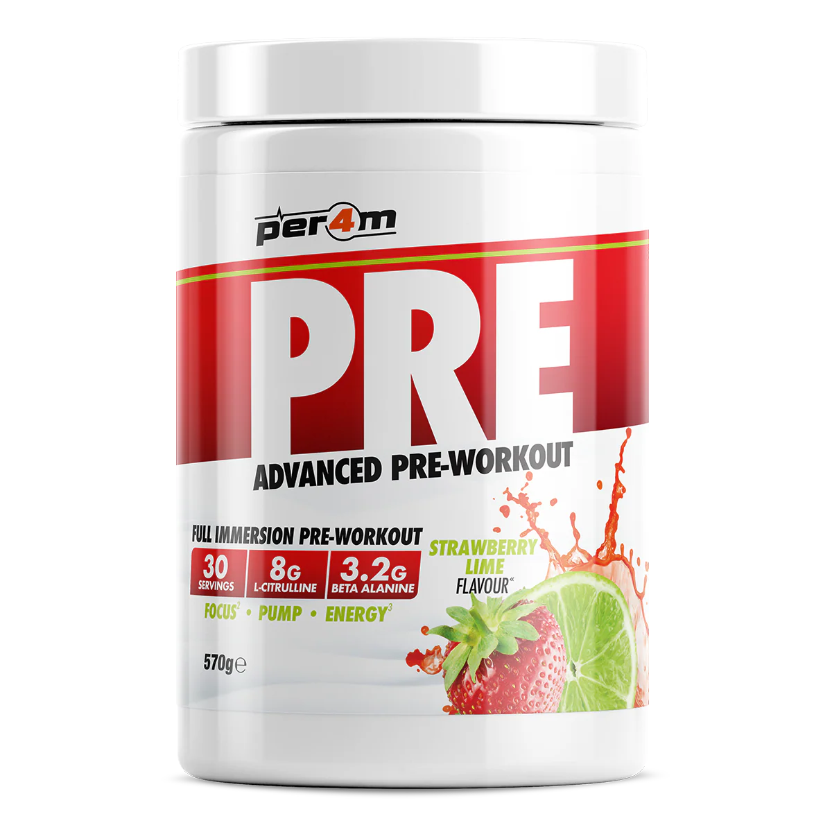 PER4M PRE WORKOUT STIM 570g
