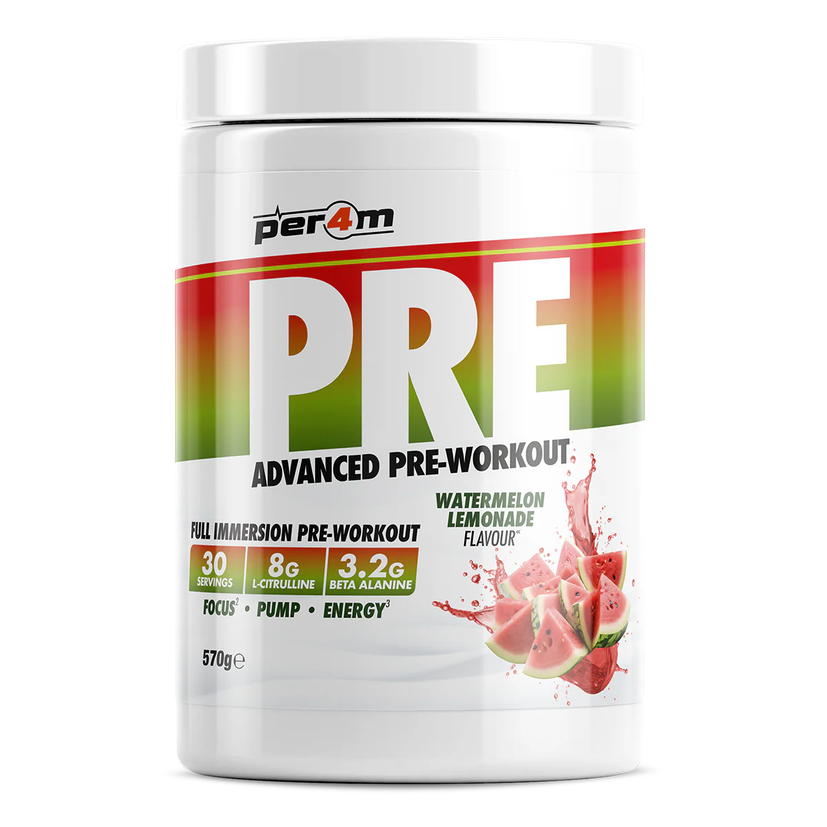 PER4M PRE WORKOUT STIM 570g