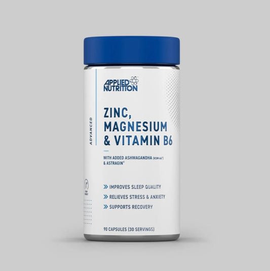 APPLIED NUTRITION ZINC, MAGNESIUM & VITAMIN B6 90 CAPS